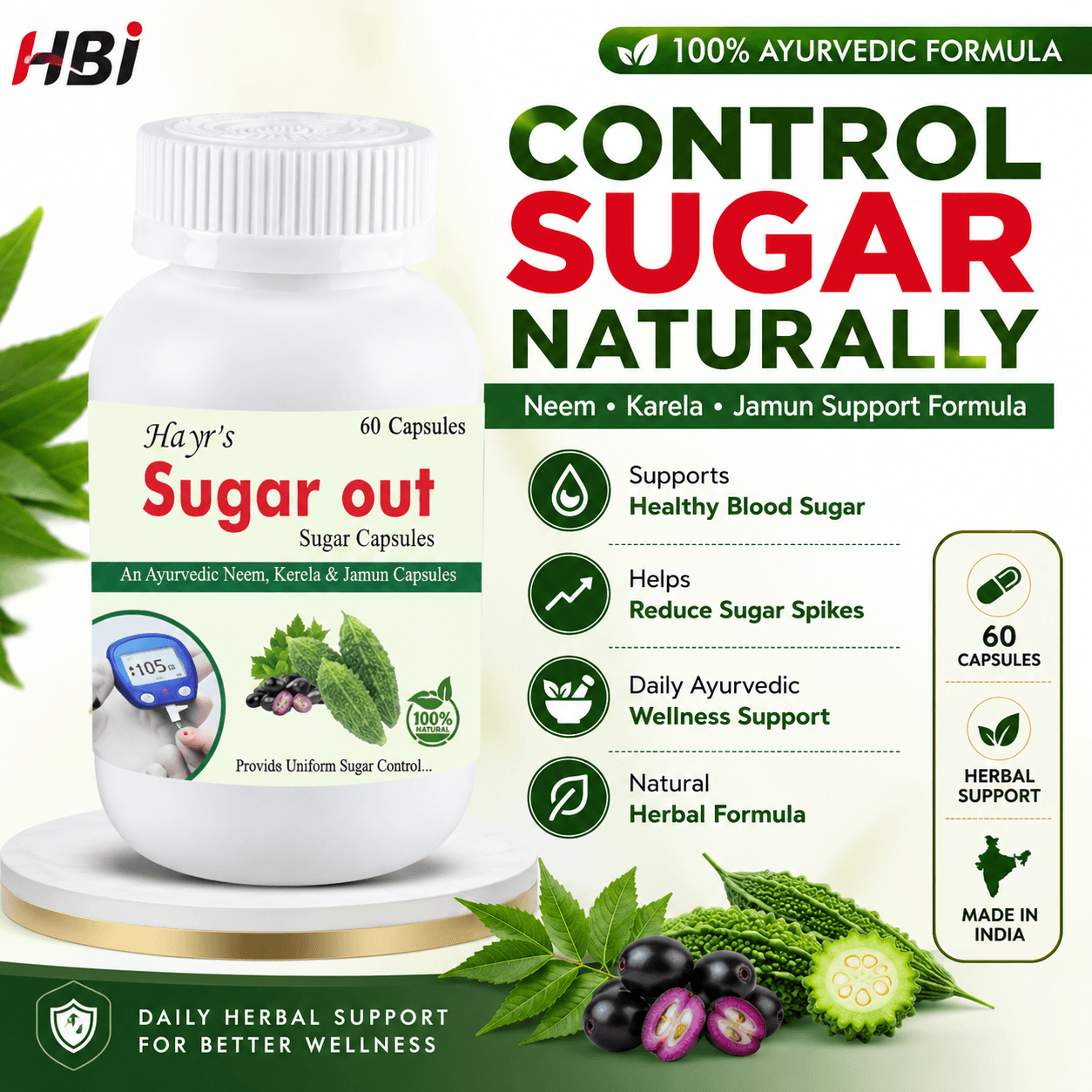 Hayr's Sugar Out Capsules