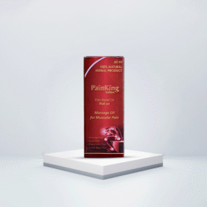 PainKing 100% Natural Herbal Pain Relief Oil - 60ml (Roll-On)